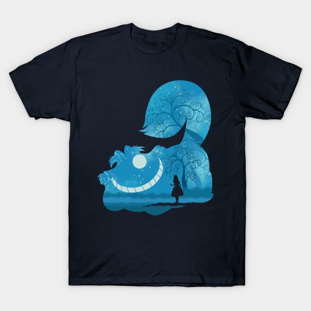 Cheshire portrait T-Shirt by Edwoody